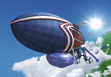 Sportacus' airship