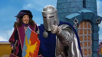 A screencap from The Blue Knight