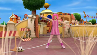 A screencap from Welcome to LazyTown